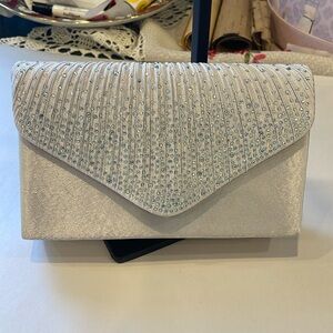 Nodykka Glitter Crossbody Clutch Women’s Evening Bag, 9x6, Dotted Sparkle Design